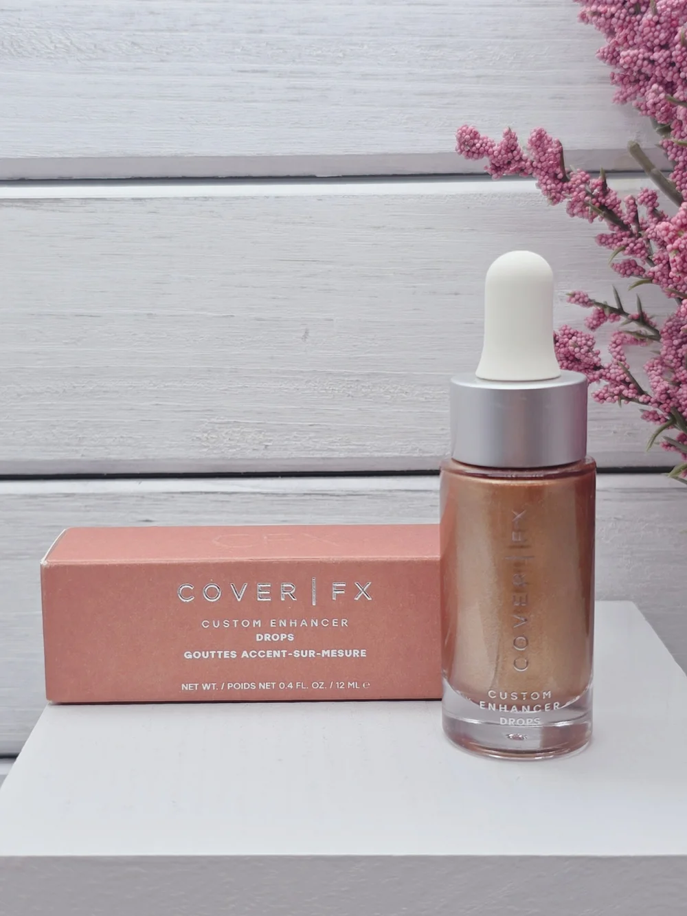 Cover FX Custom Enhancer Drops - Shimmering Golden Bronze